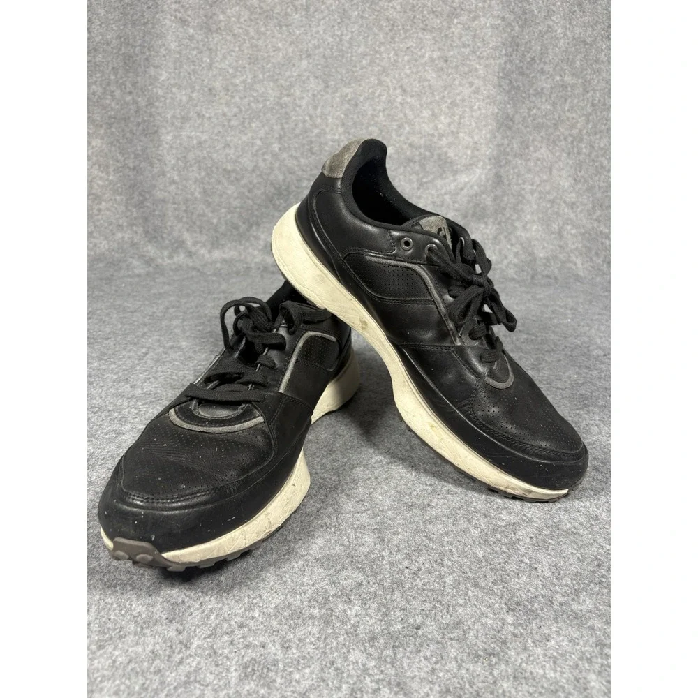 Cole Haan Grand Crosscourt Sneakers 13 Black Leather Suede‎ Accents